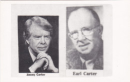 President Jimmy Carter And His Father Ear Carter Real Photo - Presidenti