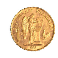 III ème République-20 Francs Génie 1896 Paris Différent Torche - 20 Francs (or)