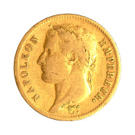 Premier Empire - 40 Francs Napoléon Ier Tête Laurée - 1811 Paris - 40 Francs (or)