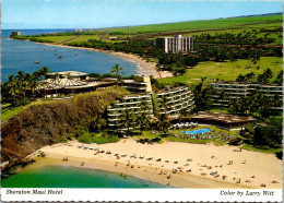 Hawaii Maui Kaanapali Beach Aerial View Sheraton-Maui Hotel - Maui