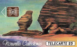 NEW CALEDONIA : NC-006A  25 Le Bonhomme De Bourail ( Batch: 43986) USED - Nouvelle-Calédonie