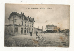 Cp, Chemin De Fer ,  La Gare , 93, BLANC-MESNIL-DRANCY ,  Voyagée 1916 , Ed. Le Deley - Stazioni Senza Treni
