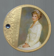 Médaille, Portraits Of A Princess, DIANA ,a Wife ,a Princess, A Mother,a Legend , 118 Gr, Dia. 70 Mm,  Frais Fr 6.00 E - Royal/Of Nobility