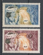 POLYNESIE 1964 N° 27/28 ** Neufs MNH Superbes C 1,60 € Danseuse Tahitienne Danses Dances - Neufs