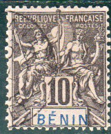 France: Ex Colonies :Bénin Année 1894 N° 37oblitéré - Usati