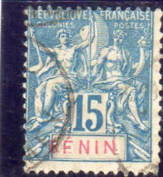 France: Ex Colonies :Bénin Année 1894 N° 38 Oblitéré - Gebraucht