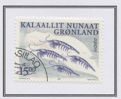 Groenland - Grönland - Greenland - Danemark 2001 Y&T N°345 - Michel N°368 (o) - 15k EUROPA - Gebraucht