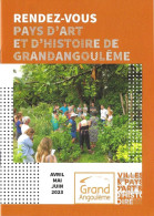 Programme - Rendez-vous Pays D'Art Et D'Histoire De GrandAngoulême -  Avril-mai-juin 2023 [Angoulême] - Programmes