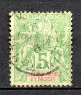 Col33 Colonie Sénégambie Et Niger N° 4 Oblitéré Cote : 8,00€ - Gebraucht