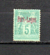 Port - Lagos    1893 .-   Y&T  Nº    1 - Oblitérés