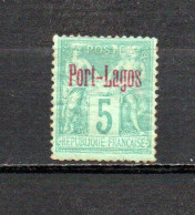 Port - Lagos    1893 .-   Y&T  Nº    1 - Usados