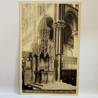 Canterbury Cathedral Archbishop Throne Postcard - Canterbury