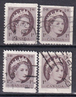 Canada   1954     YT267     Provenant De Carnet   ° - Usati