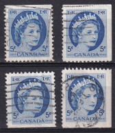 Canada   1954     YT271     Provenant De Carnet   ° - Used Stamps