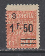 France Colis Postaux N° 62 X  Partie De Série 1 F. 50 Sur 50 C. Rouge (3) Trace De Charnière, Sinon TB - Mint/Hinged