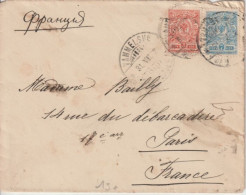 FINLANDE - 1912 - ENVELOPPE De VAMMELSUU RARE ! VILLAGE DEVENU RUSSE (SEROVO) EN 1944 => PARIS - Cartas & Documentos