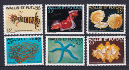 257 WALLIS Et FUTUNA 1979 - Yvert 248/53 - Crustace Coraux - Neuf ** (MNH) Sans Charniere - Ungebraucht