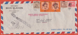 CUBA LETTRE RECOMMANDEE DE 1958 POUR PARIS FRANCE - Brieven En Documenten