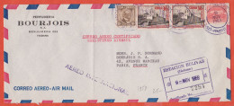 CUBA LETTRE RECOMMANDEE DE 1959 POUR PARIS FRANCE - Covers & Documents