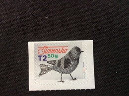 Slovaquie 2019 PAQUES YT 760 Auto Adhésif ** Oiseau En Fer Blanc Ferblanterie Traditionnelle - Nuevos