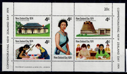 NEW ZEALAND 1974 NATIONAL HOLIDAY MI No BLOCK 2 MNH VF!! - Hojas Bloque