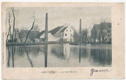 CPA CARTE POSTALE BELGIQUE BRUXELLES-ANDERLECHT LE PETIT MOULIN A EAU 1904 - Moulins à Eau