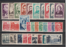 France Année Complète 1948 Du 793 Au 822, 30 Val ** MNH - 1940-1949