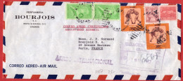 CUBA LETTRE RECOMMANDEE DE 1957 POUR PARIS FRANCE - Brieven En Documenten