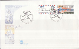 Europa CEPT 1995 Groenland - Grönland - Greenland - Danemark FDC1 Y&T N°250 à 251 - Michel N°262 à 263 - 1995