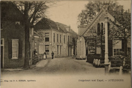 Apeldoorn // Dorpstraat Met Kapel (Restaurant) Ca 1900 Topkaart - Apeldoorn