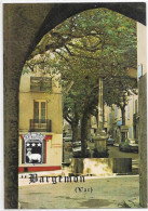 D 83  BARGEMON.  FONTAINE ET PLACE PH CHAUVIER.  CARTE ECRITE - Bargemon