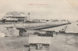 Delcampe - Djibouti Vue Générale Du Port - Dschibuti