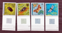 Wallis Et Futuna  185/188 Insectes BDF Neuf ** MNH Sin Charmela Cote 32 - Unused Stamps