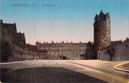 Bernburg A.S. - Schloßhof Feldpost 1917 - Bernburg (Saale)