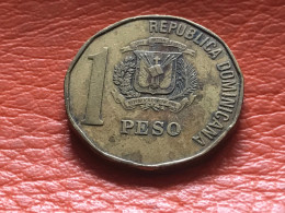 Münze Münzen Umlaufmünze Dominikanische Republik 1 Peso 1993 - Dominicana