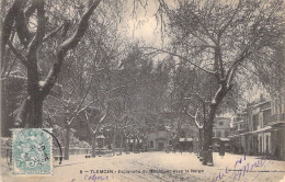 ALGERIE - TLEMCEN - Esplanade Du Léchouar Avec La Neige - Carte Postale Ancienne - Tlemcen