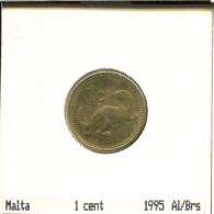 1 CENT 1995 MALTA Münze #AS633.D - Malte