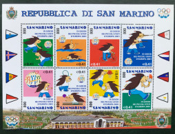 San Marino - VEL1/12 - MNH - 2001 - Michel 1958 - Sportwedstrijden - Blocchi & Foglietti