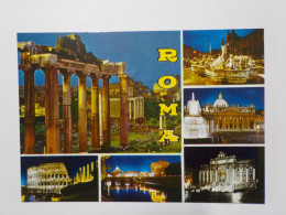 ROMA     Multivues - Mehransichten, Panoramakarten
