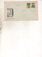 Turquie - Enveloppe - Septembre 1956 - Milletlerarasi Antialkolizim Kongresi -  2 Timbres Tête Bêche - Istanbul - - Cartas & Documentos