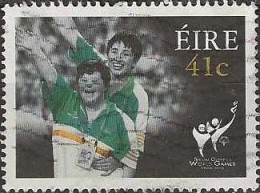 IRELAND 2003 11th Special Olympics World Summer Games, Dublin - 41c. - Athletes Waving To Crowd FU - Gebruikt