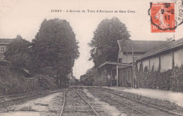54 / CIREY / ARRIVEE DU TRAIN D AVRICOURT EN GARE - Cirey Sur Vezouze