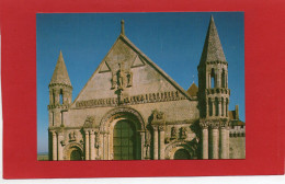 79----SAINT-JOUIN-DE-MARNES--Eglise Abbatiale XIè Et XIIè S Partie Supérieure De La Façade---voir 2 Scans - Saint Jouin De Marnes