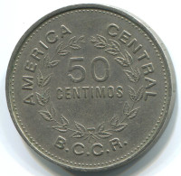 50 CENTIMOS 1976 COSTA RICA Coin #WW1170.U - Costa Rica