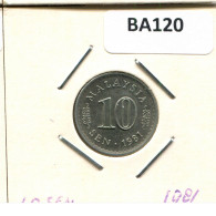 10 SEN 1981 MALAYSIA Coin #BA120.U - Malaysie