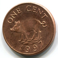 1 CENT 1997 BERMUDA Coin UNC #W11445.U - Bermudes