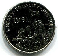 10 CENTS 1997 ERITREA UNC Bird Ostrich Coin #W11234.U - Eritrea