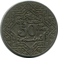 50 CENTIMES ND 1921 MOROCCO Yusuf Coin #AH776.U - Morocco