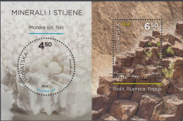 CROATIA 1248-1249,unused,minerals - Minéraux