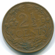 2 1/2 CENT 1965 CURACAO Netherlands Bronze Colonial Coin #S10242.U - Curaçao